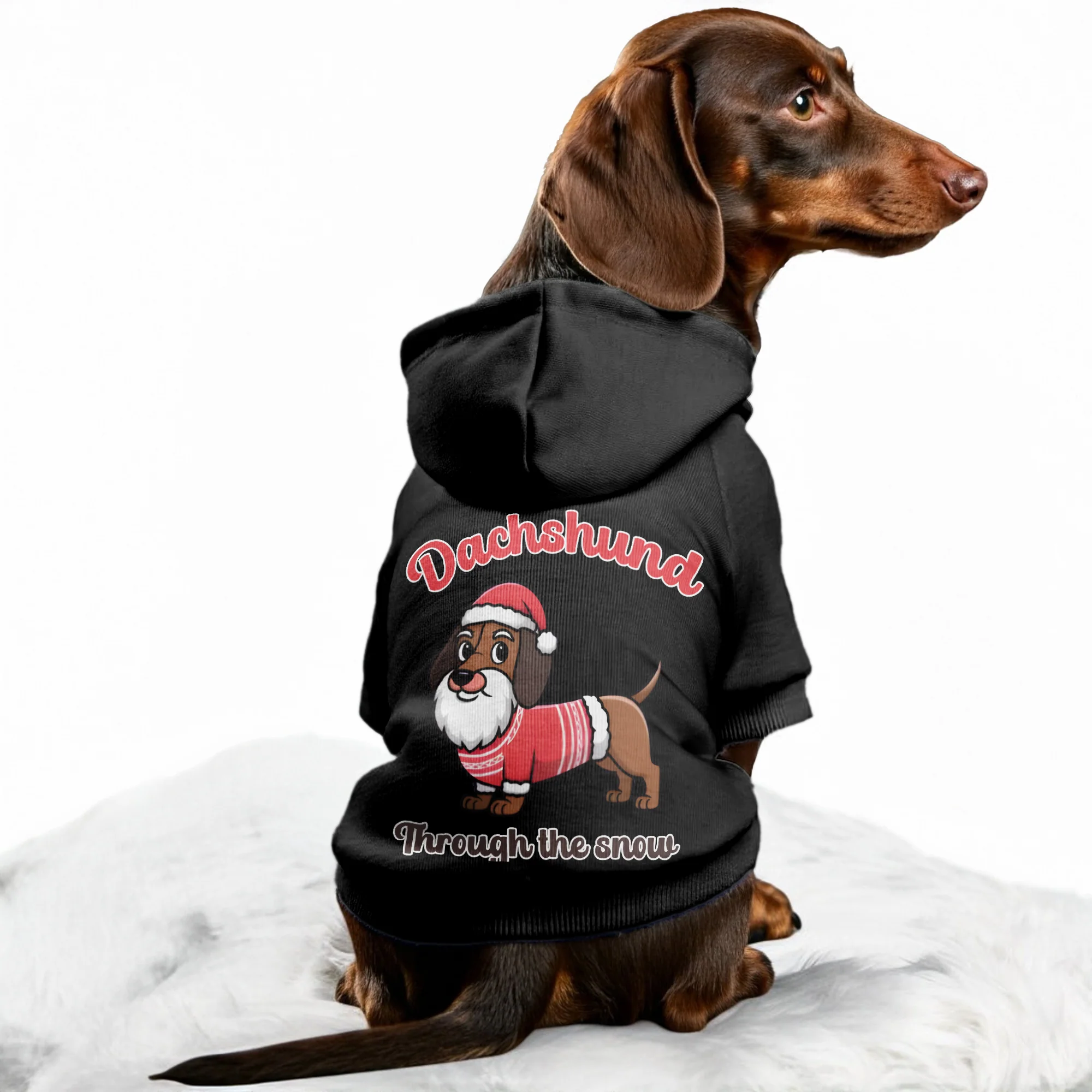 Personalized Dachshund Hoodies – Cozy 100% Cotton Comfort